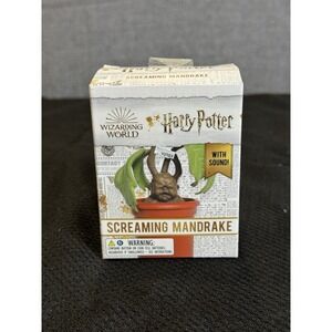 Harry Potter Screaming Mandrake Mini Kit New  - Open Box 3" H Hogwarts School